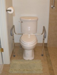 Toilet safety bars (4)